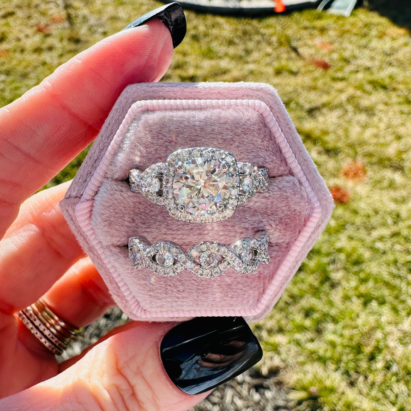 Genevieve 2 Piece Ring Set