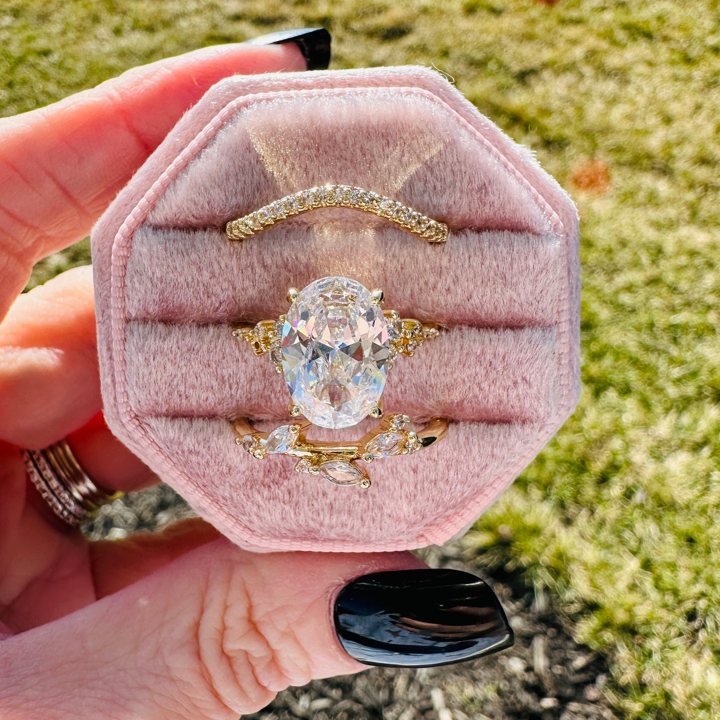 Ivy Luxe Ring Trio