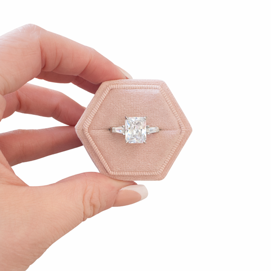 Vivienne Emerald Baguette Ring