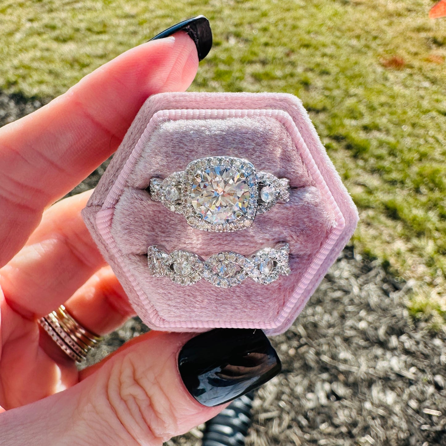 Genevieve 2 Piece Ring Set