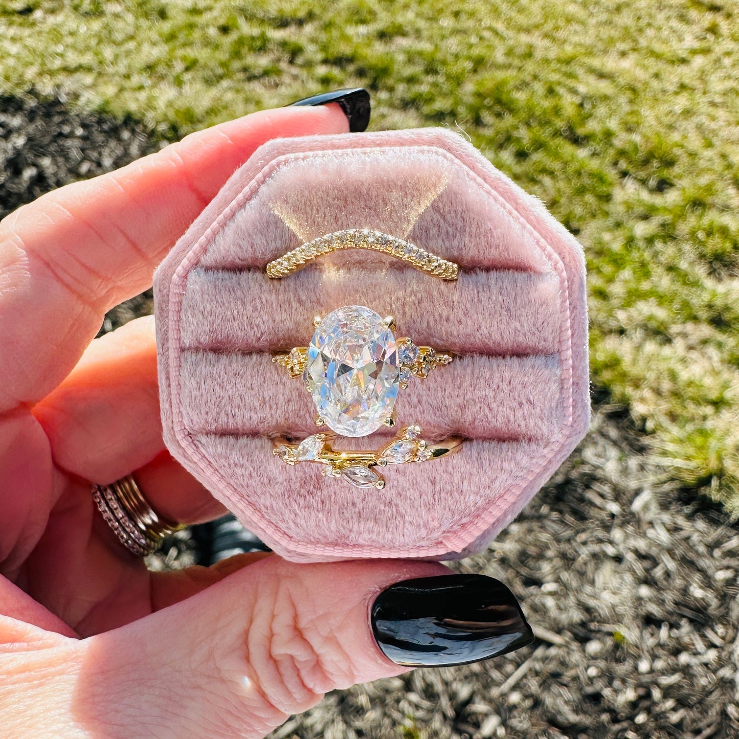 Ivy Luxe Ring Trio