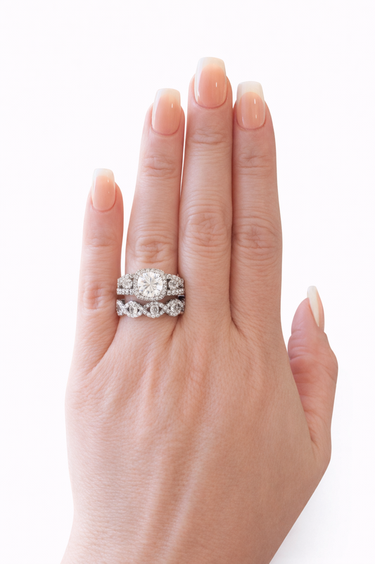 Genevieve 2 Piece Ring Set