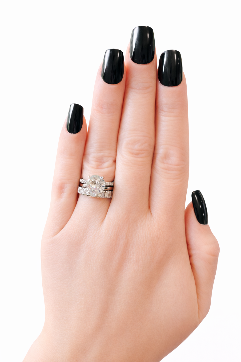 Everleigh Luxe 3 Piece Ring Set- Silver