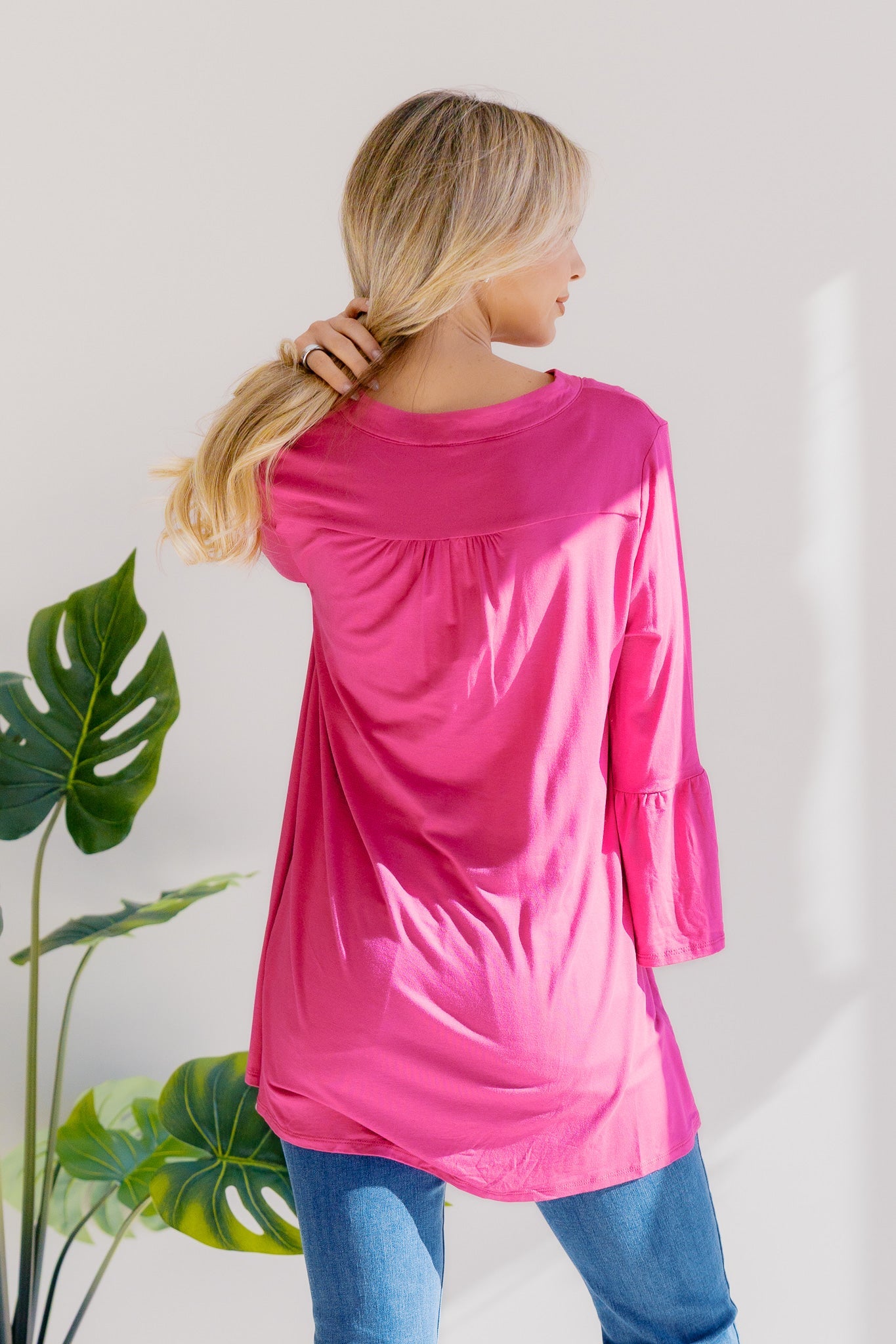 Vivid Petal Swing Top