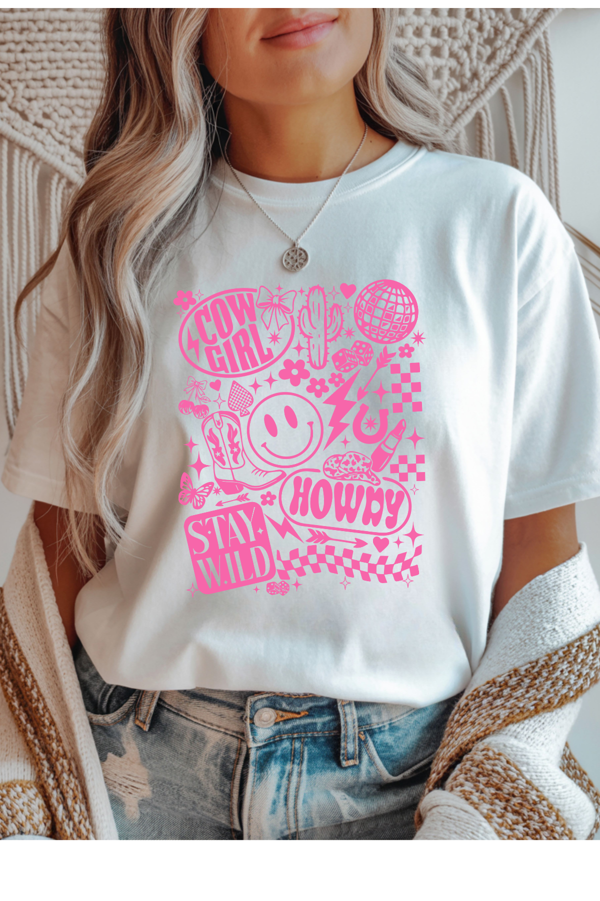 Retro Cowgirl Graphic Tee