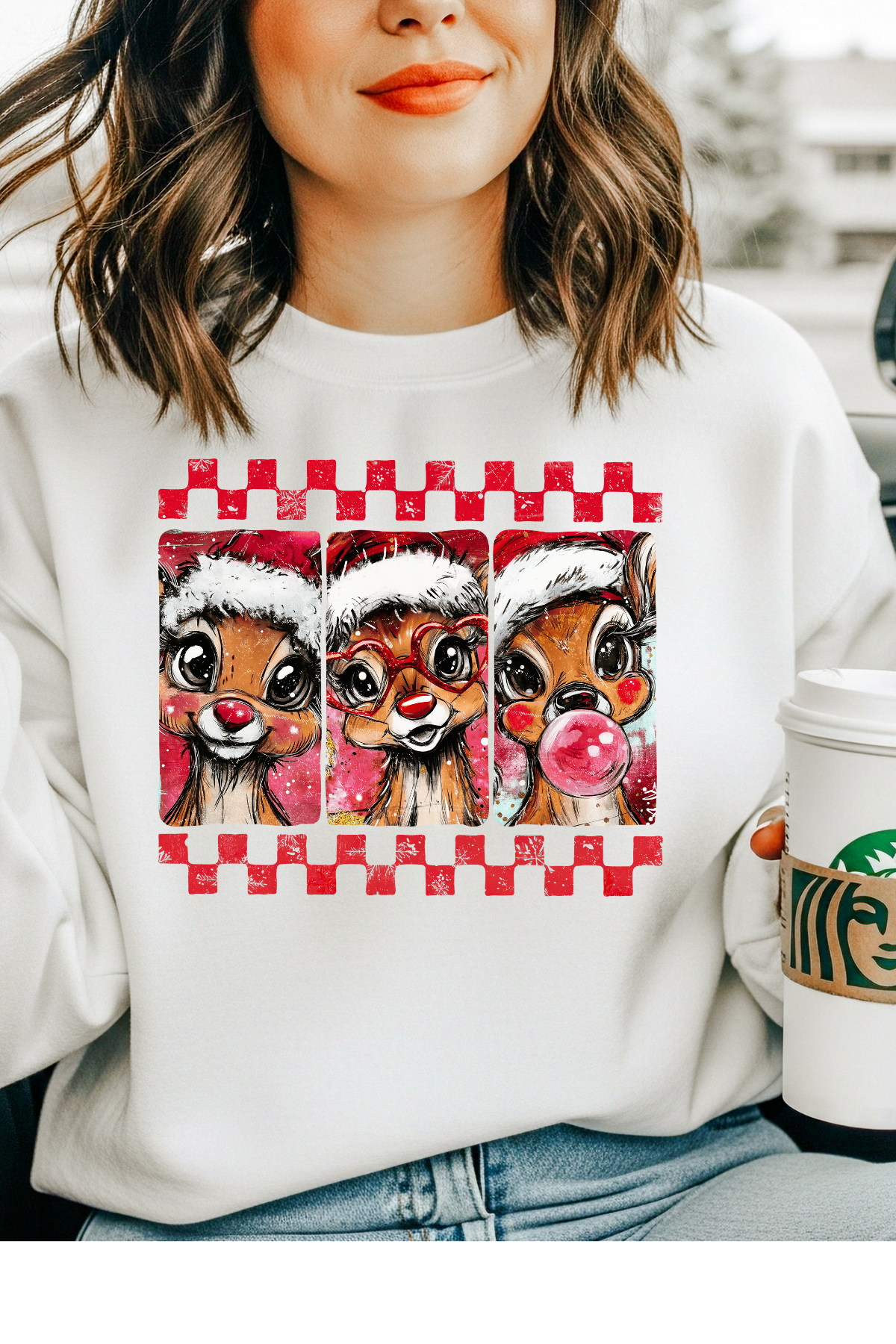 Christmas Reindeer Sweatshirt